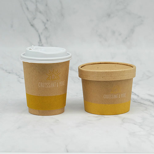 Kraft soup cup and Kraft Coffee cup